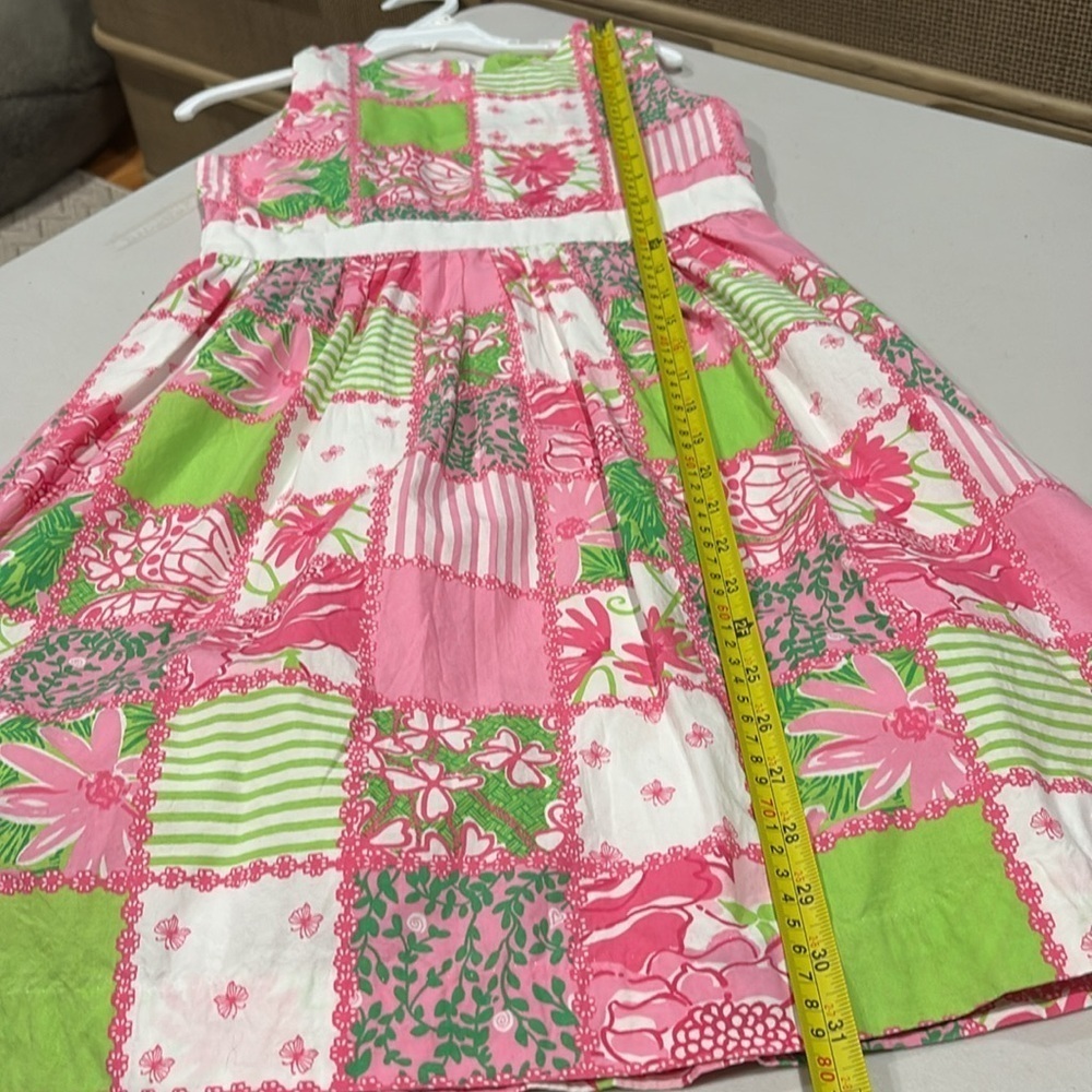 Lilly Pulitzer - girls patchwork dress - size 10 - Picture 10 of 13